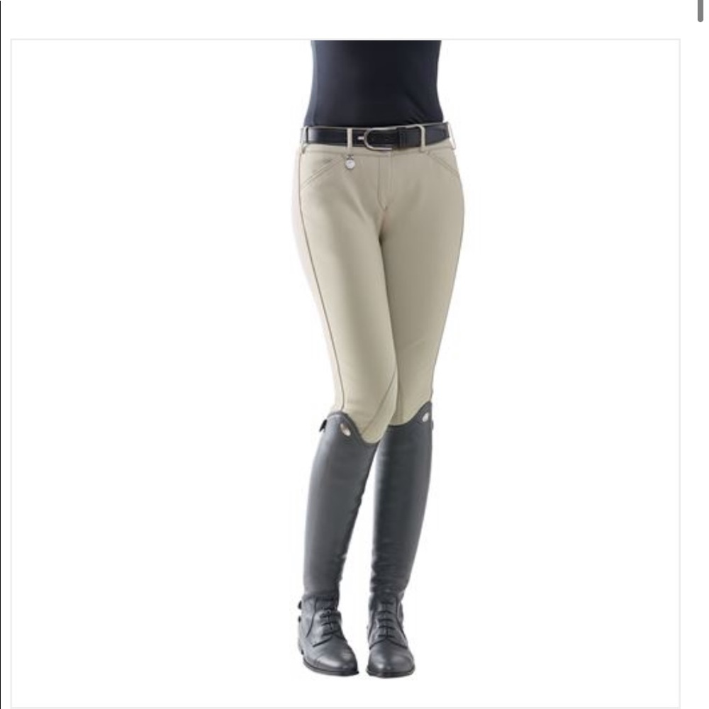 Pikeur Ciara Knee Patch Breeches in Tan sz 26/38